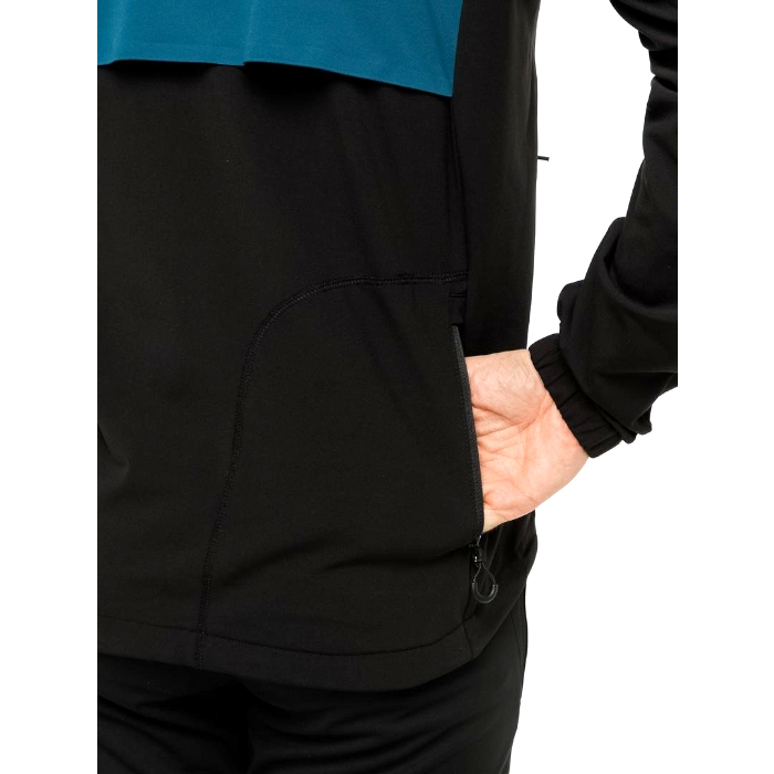 Куртка разминочная MOAX Dickson Wind (черный/синий)