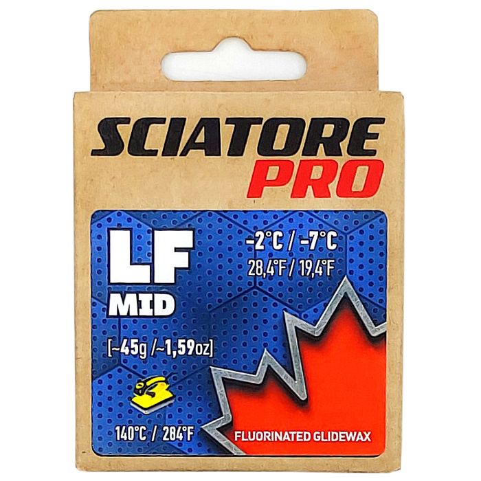 Парафин низкофтористый SCIATORE LF Mid (-2°С -7°С) 45 г.