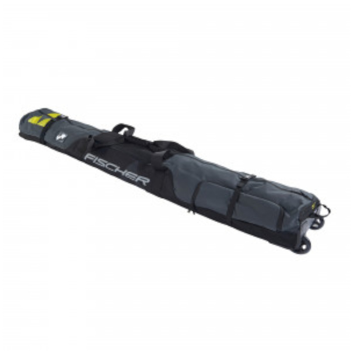 Чехол для горных лыж FISCHER Pocket Alpine Race Wheels на 1 пару (серый)