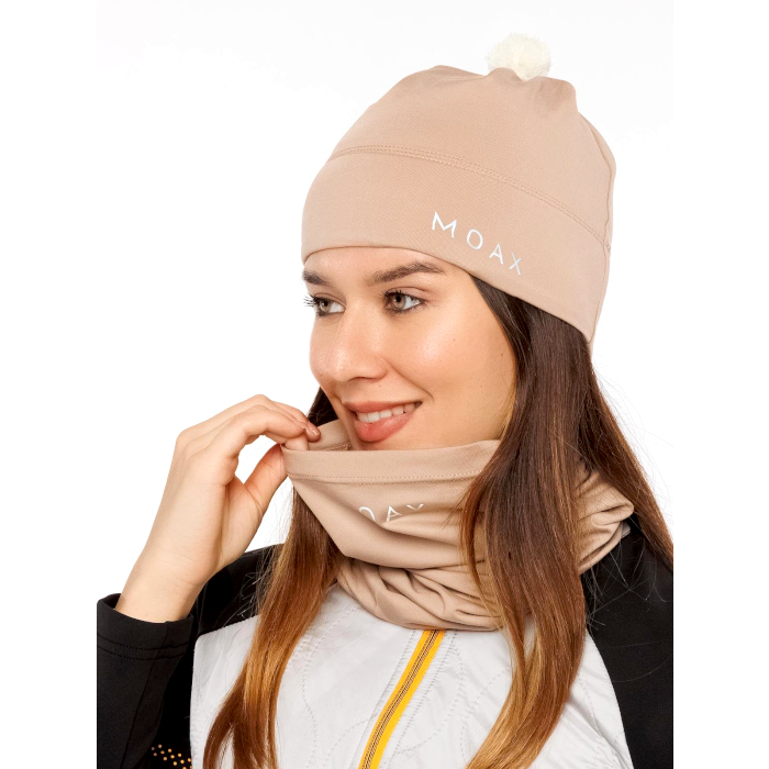Шарф MOAX Tista Warm (бежевый)