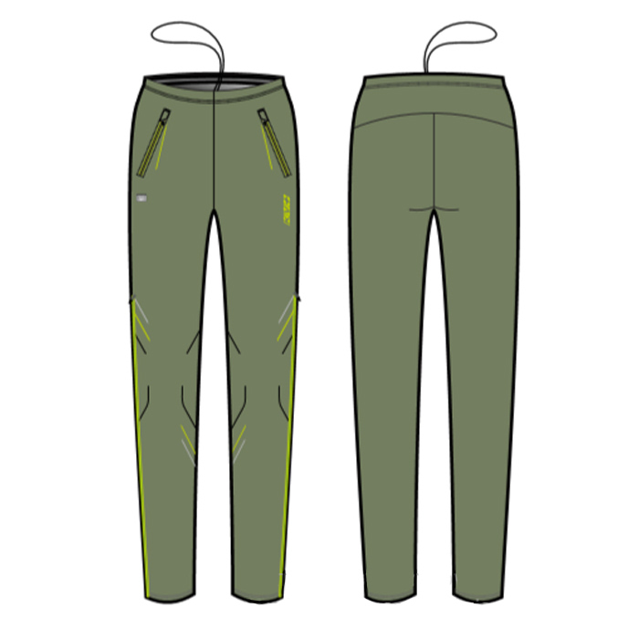 Брюки разминочные KV+ Premium Pants Unisex (зеленый)