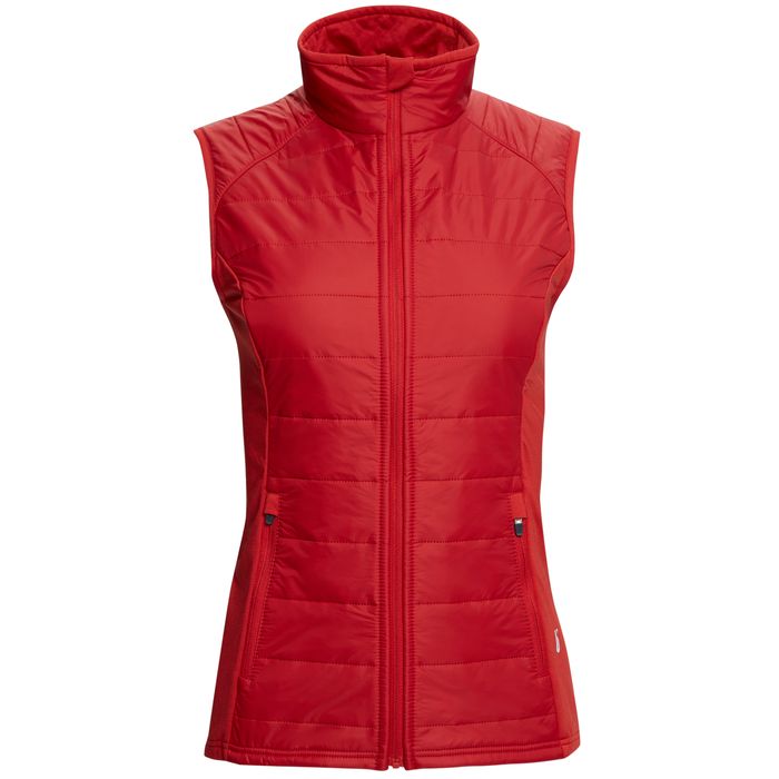 Жилет утепленный женский BIVIUM Комфорт (красный)