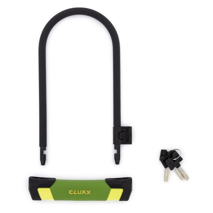 Велозамок CLUXX Uguard 1000 (зеленый/черный)