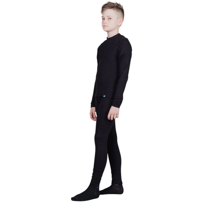 Комплект термобелья Jr. NORDSKI Active Pro (серый/черный)