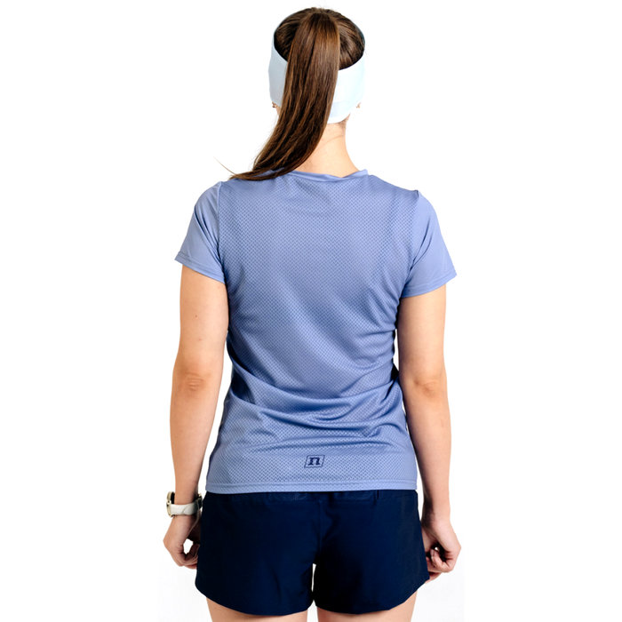Футболка для бега женская NONAME Miler (голубой)
