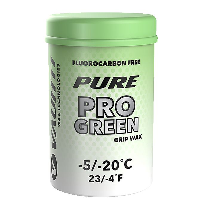 Мазь держания VAUHTI PURE Pro Green (-5°С -20°С) 45 г.