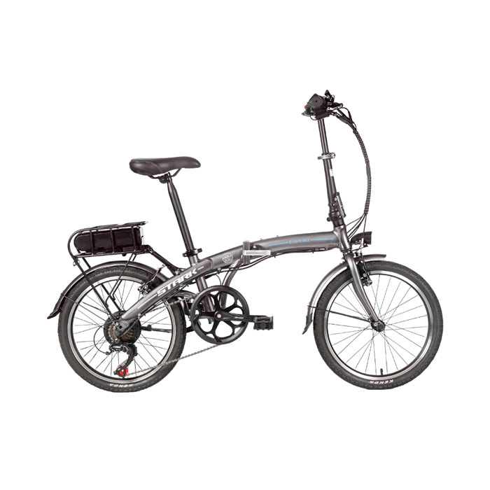 Электровелосипед STARK E-JAM 20.1 V 250 Wh (серый/черный) (2020)