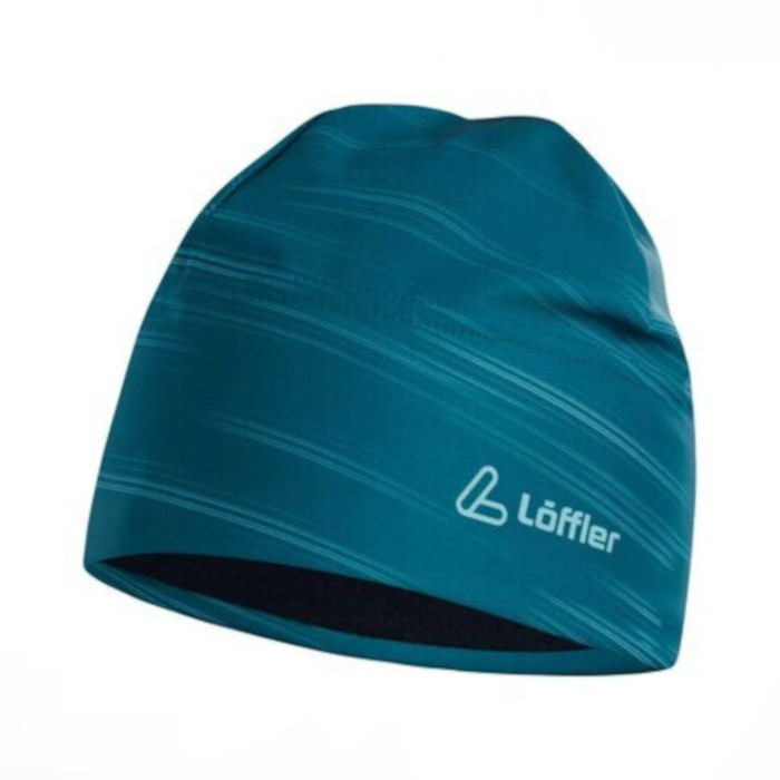 Шапка разминочная LOEFFLER Snowfall (синий)
