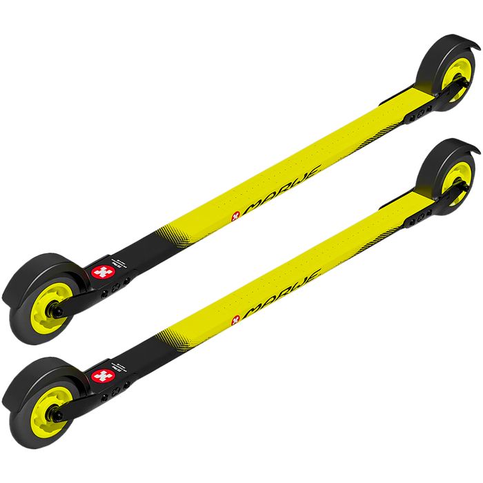 Лыжероллеры MARWE Коньковые 730 FX Stiff US6 (желтый/черный)