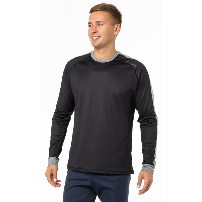 Термобелье мужское (верх) MOAX Uhta Crew (серый)