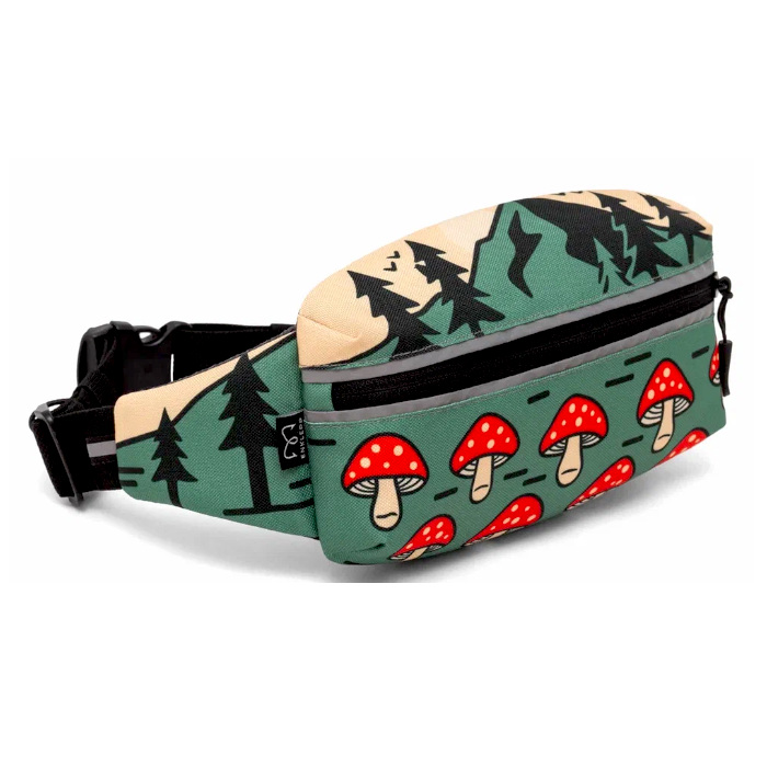 Сумка поясная ENKLEPP Larisa_Lineva Marathon Waist Bag (зеленый/красный)