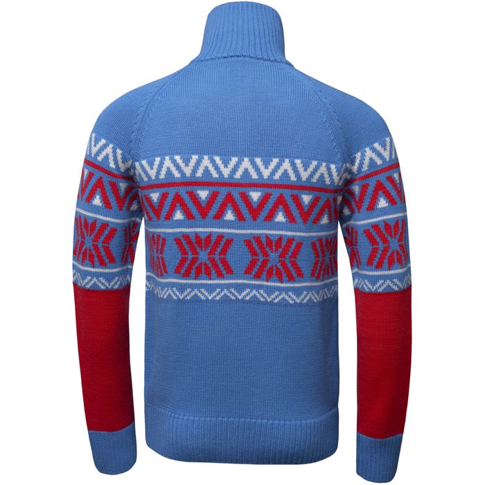 Свитер KV+ Cortina (белый/синий/красный)