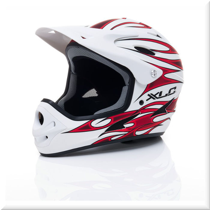 Шлем для велосипеда XLC freeride helmet 'Pinatubo' BH-F02 (белый)