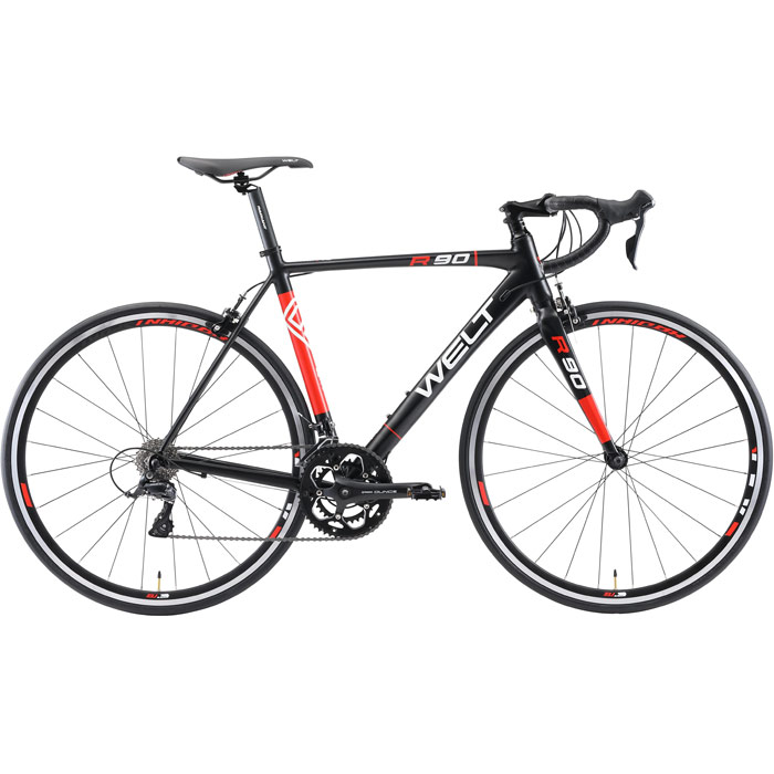 Велосипед WELT R90 (черный/красный) (2019)