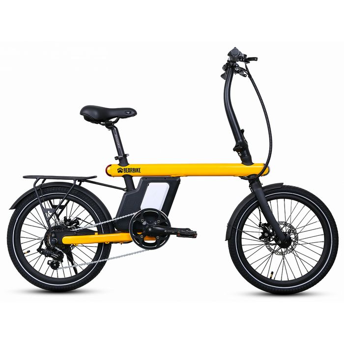 Электровелосипед BEARBIKE Vienna (желтый) (2020)