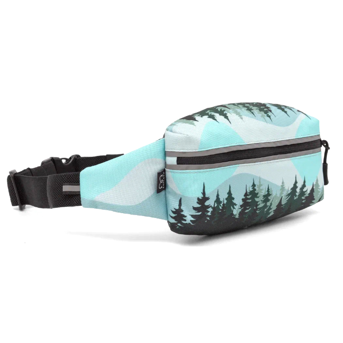 Сумка поясная ENKLEPP Marathon Waist Bag (голубой/темно-серый)