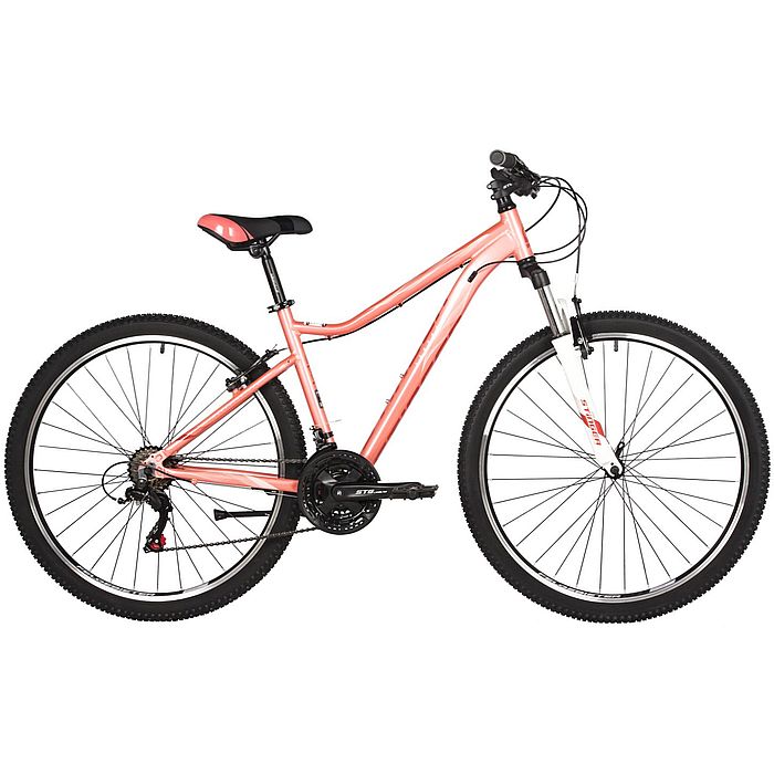 Велосипед STINGER Laguna STD 27.5&quot;, Al, V-Brake, 18-Speed (розовый) (2022)