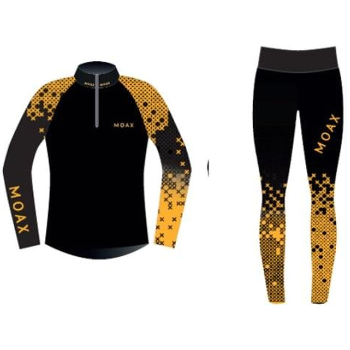 Комбинезон раздельный женский MOAX Sirius Race (черный)