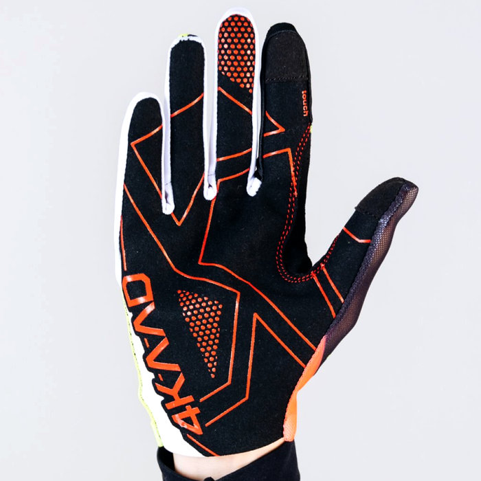 Перчатки для лыжероллеров 4KAAD Light 100 (черный/желтый)