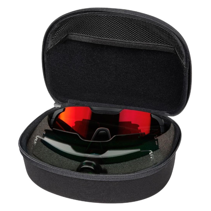 Очки спортивные MOAX Progress (3 комплекта линз) (черный)