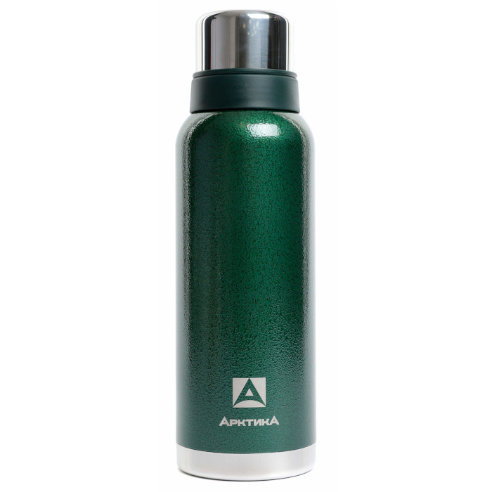 Термос Арктика с узким горлом 1,2 л (зеленый)