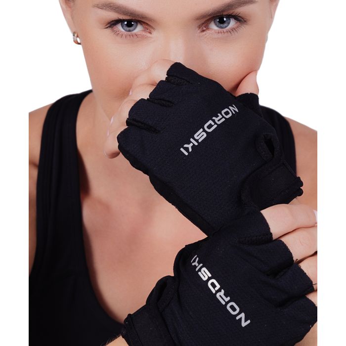 Перчатки для лыжероллеров NORDSKI Sport (черный)