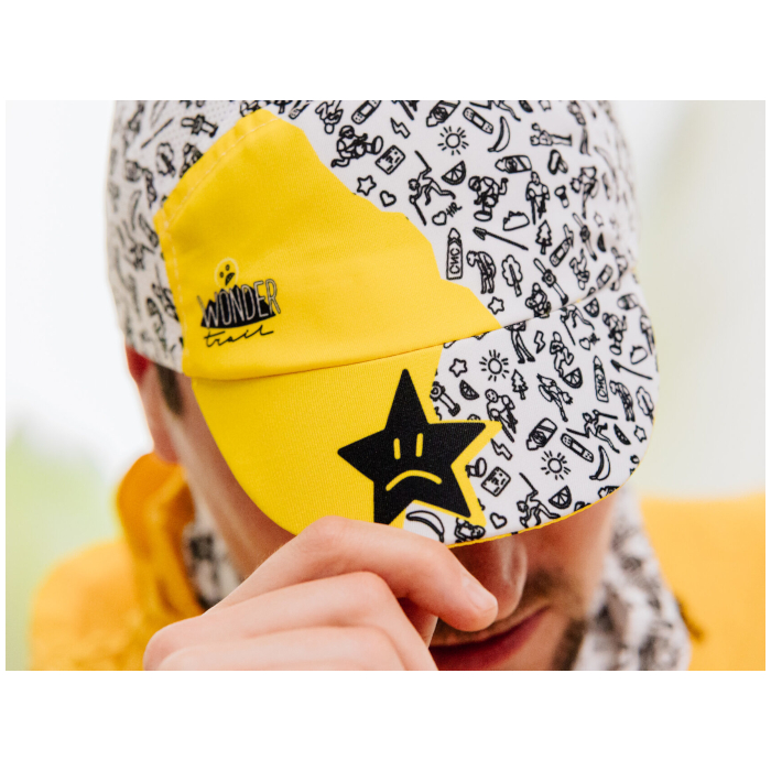 Кепка для бега WONDER TRAIL Happy Runner (белый)