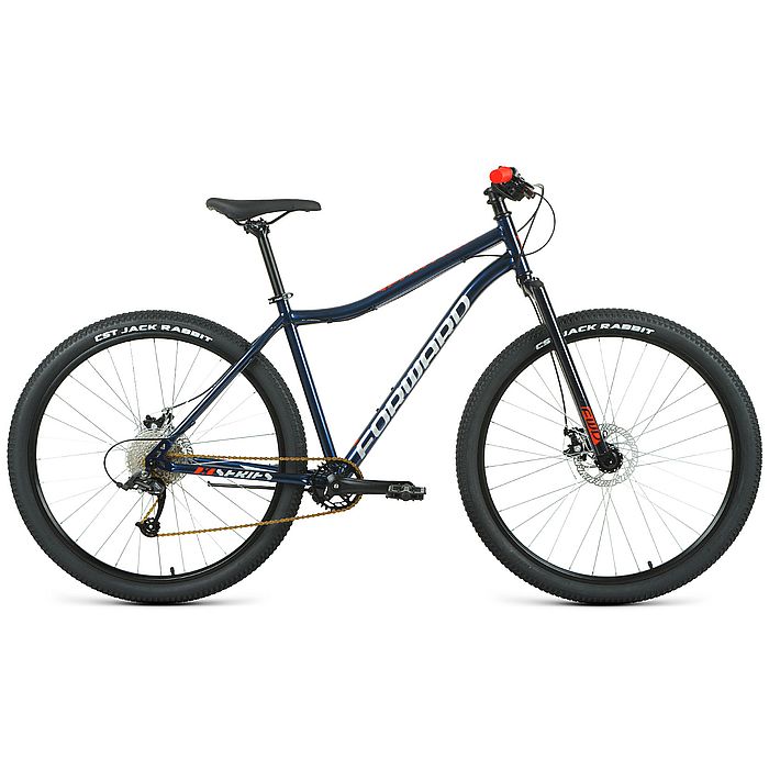 Велосипед FORWARD Sporting 29 X D (синий/красный) (2022)