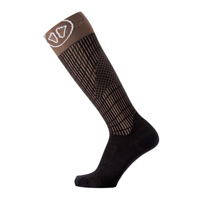 Гольфы SIDAS Ski Merino Brown MV (черный/серый)