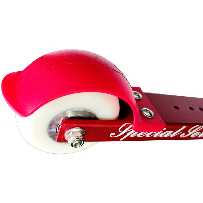 Лыжероллеры SKI TIME Коньковые (620/70х30PU/88A) (белый/красный)