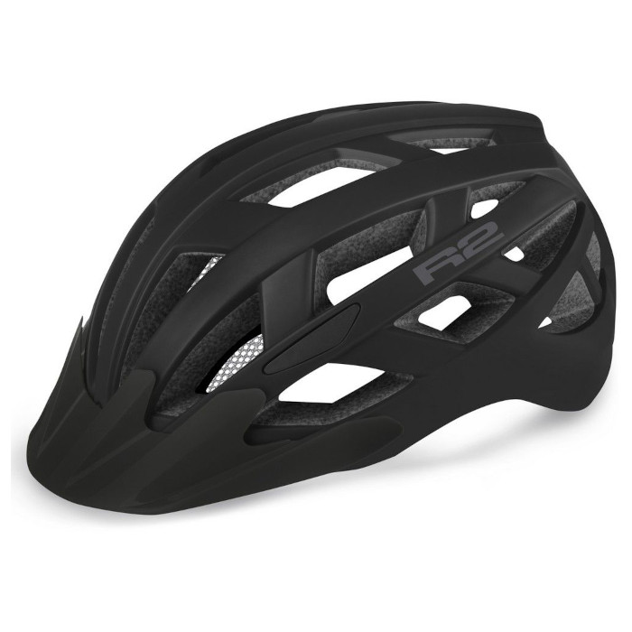 Шлем для лыжероллеров R2 Lumen (матовый черный)