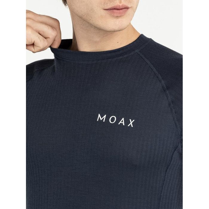 Термобелье мужское (верх) MOAX Race LS (темно-синий)