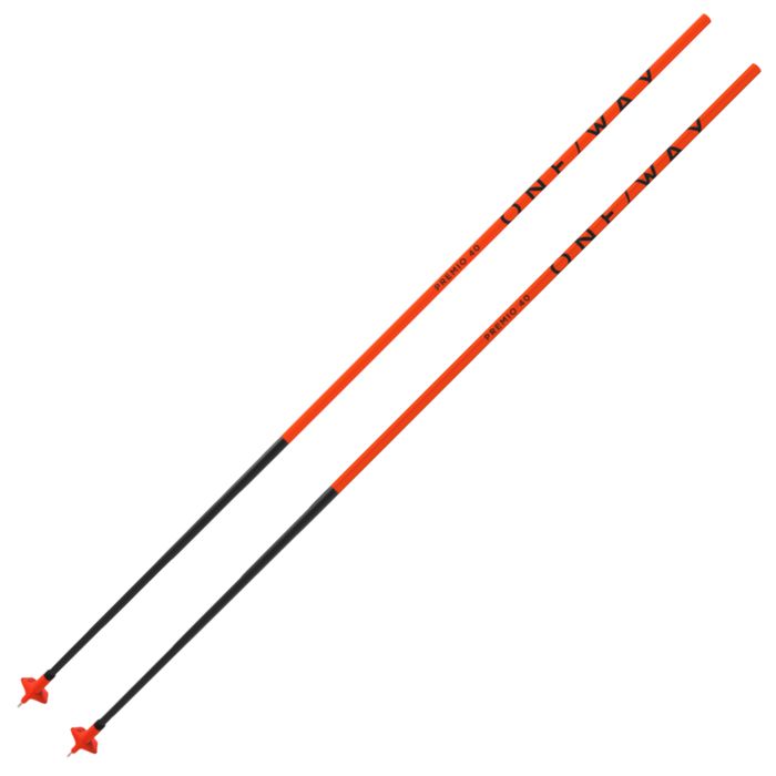 Лыжные палки ONEWAY (OZ40124) Premio 40 Kit (Карбон 100%) (оранжевый)