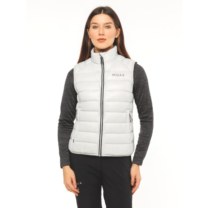 Жилет утепленный женский MOAX Igora Light Pack (светло-серый)