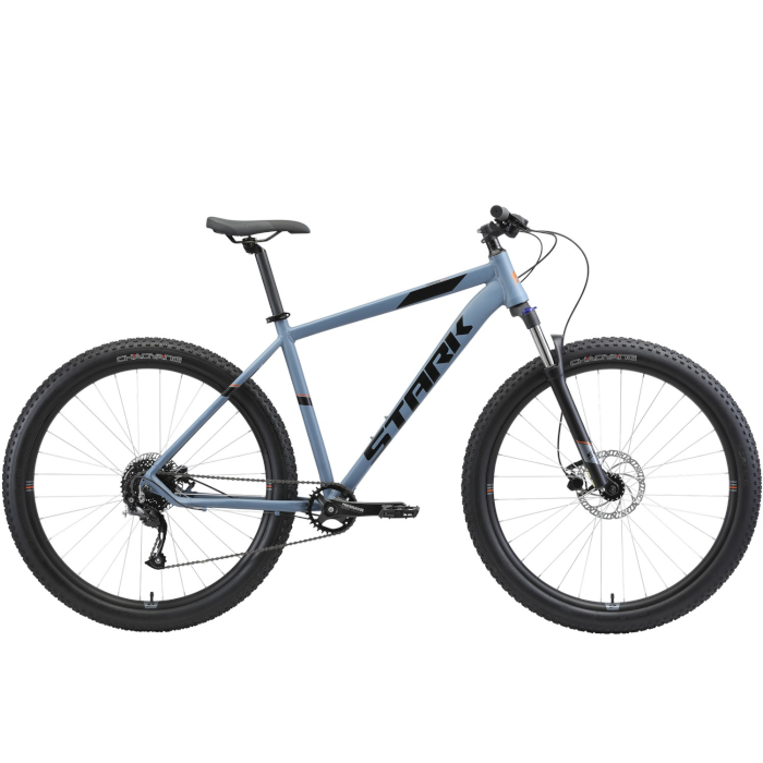 Велосипед STARK Funriser 29.4+ HD (серый/оранжевый) (2021)