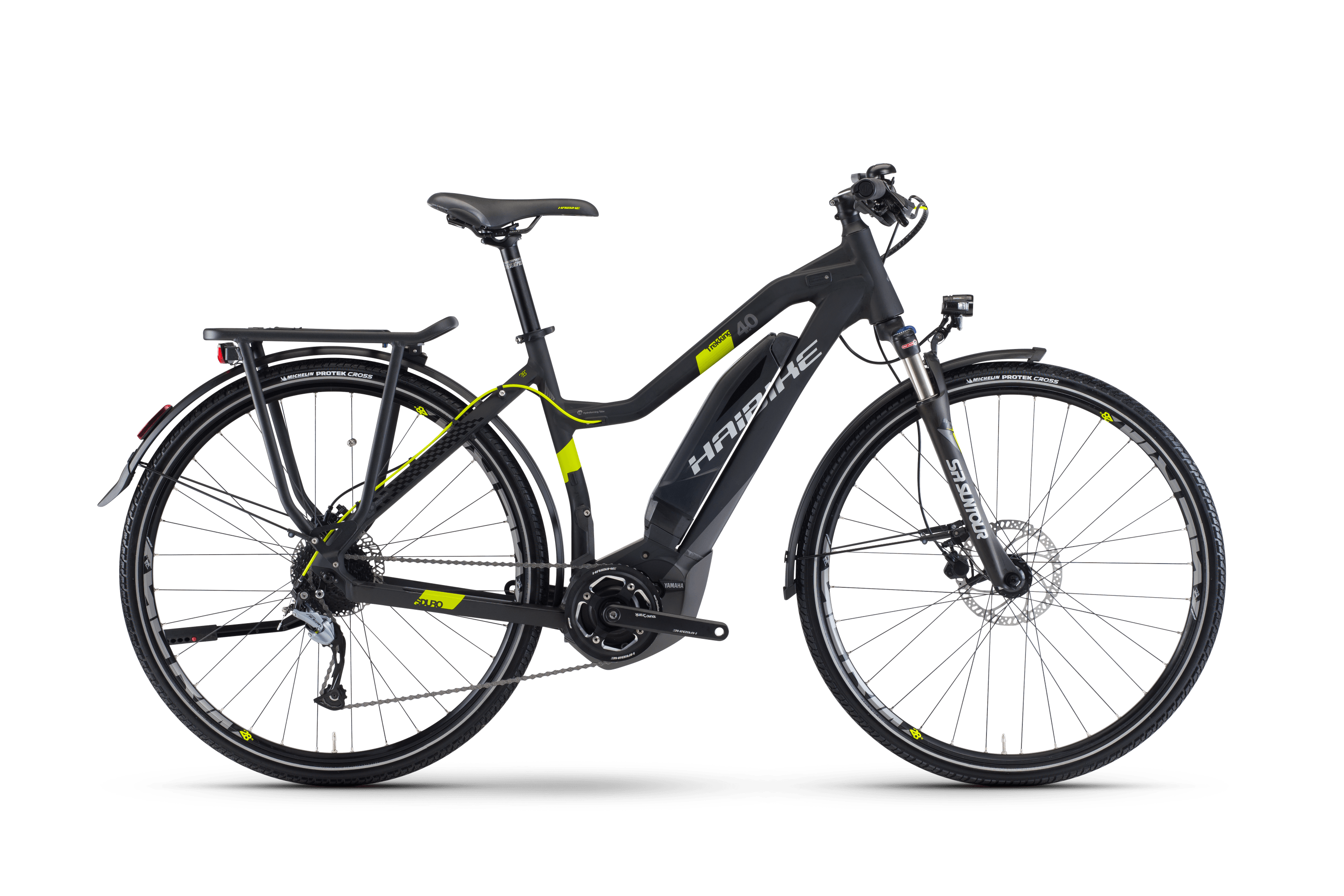 Электровелосипед HAIBIKE Sduro Trekking 4.0 women (черный) (2017)