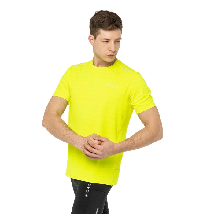 Футболка для бега MOAX Flame (желтый)