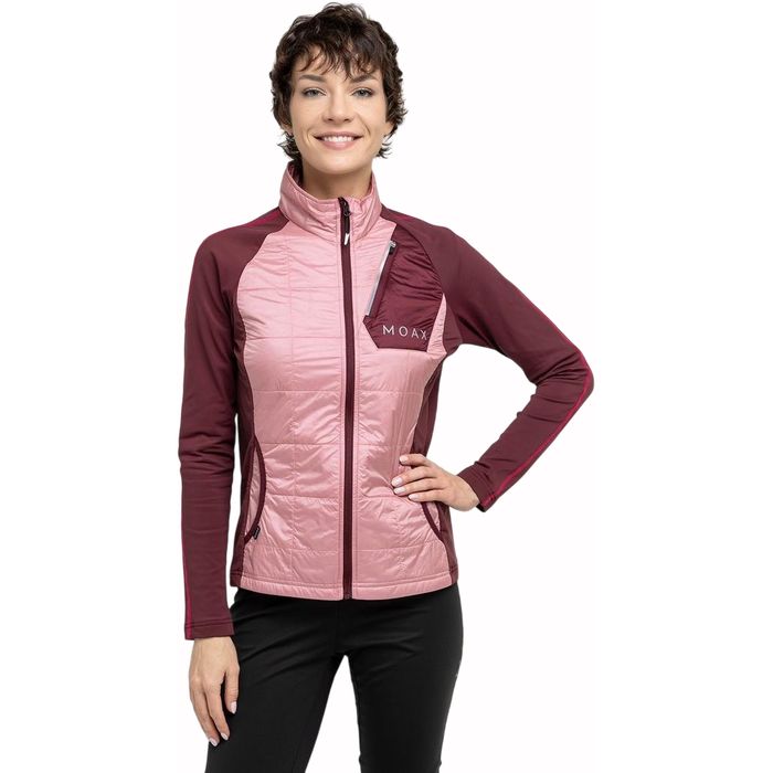 Куртка разминочная женская MOAX Tauri Stretch Fit (розовый)