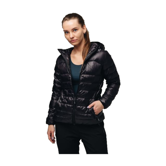 Куртка утепленная женская NONAME Light Puffy (черный)