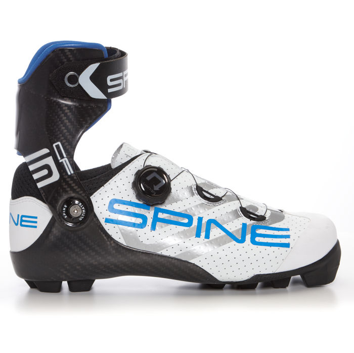 Лыжероллерные ботинки SPINE NNN Ultimate Skiroll Skate (25) (белый/синий)