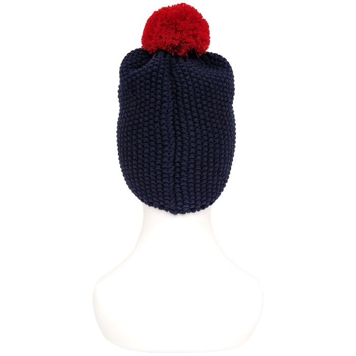 Шапка вязаная SKI TIME Warm (синий)