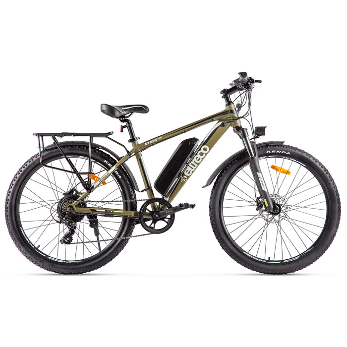 Электровелосипед ELTRECO XT 850 new 500 Wh (хаки) (2020)