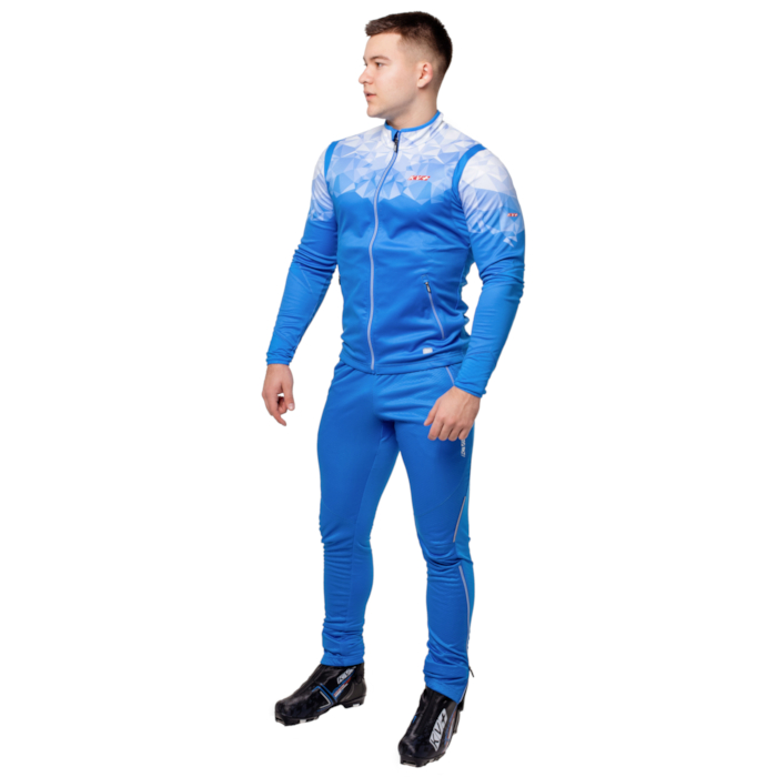 Брюки разминочные KV+ Tornado (голубой)