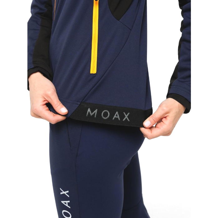 Куртка разминочная женская MOAX Dynamic (синий)