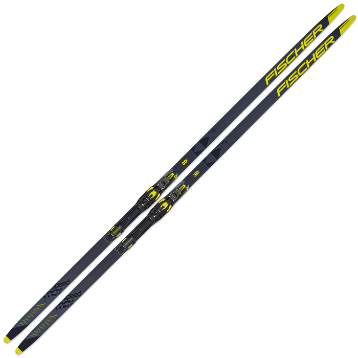 Лыжи беговые FISCHER Speedmax 3D CL 902 Plus Medium IFP (черный/желтый)