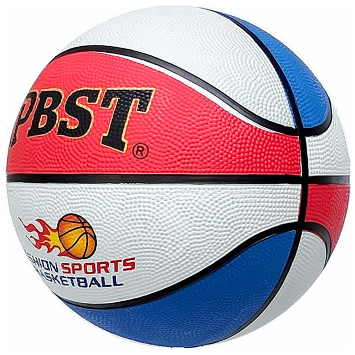 Мяч баскетбольный SPORTEX №7 (красный/белый/синий)