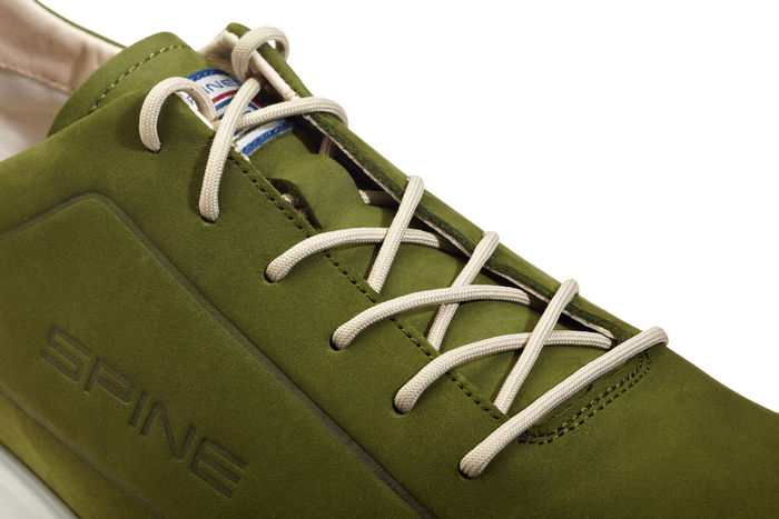 Полуботинки SPINE Lagom (зеленый/серый)