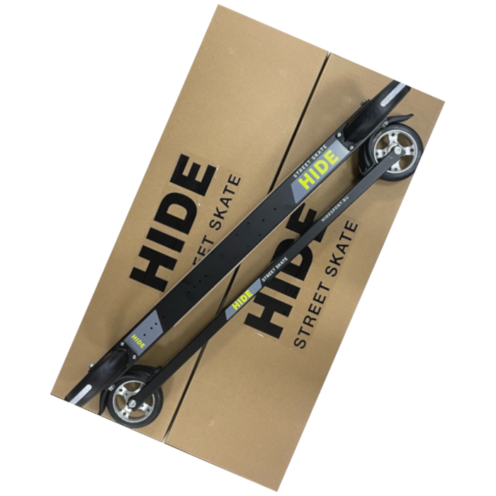 Лыжероллеры HIDE Коньковые Street Skate (черный/желтый)
