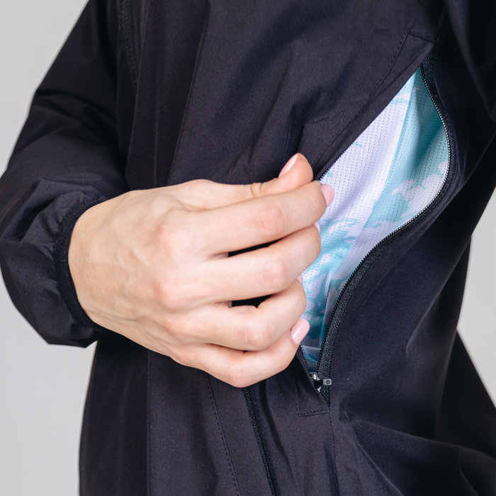 Куртка разминочная женская NONAME Storm (черный)