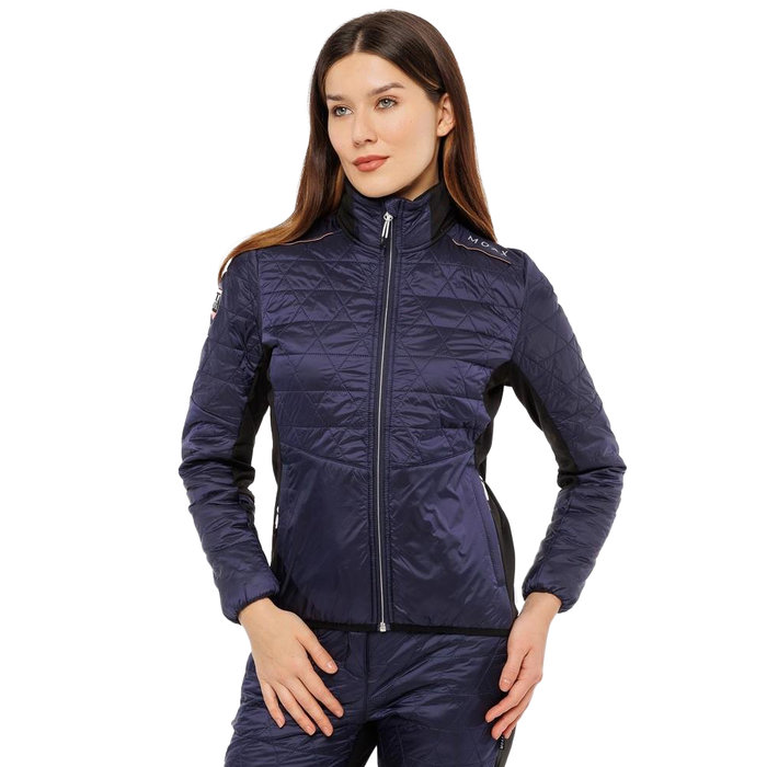 Куртка разминочная женская MOAX Royal (темно-синий)